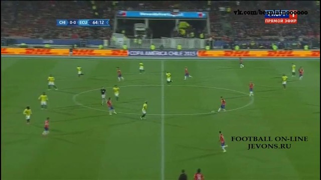Чили – Эквадор 2-0 Копа Америка 2015