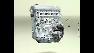 Engine Working in 3D