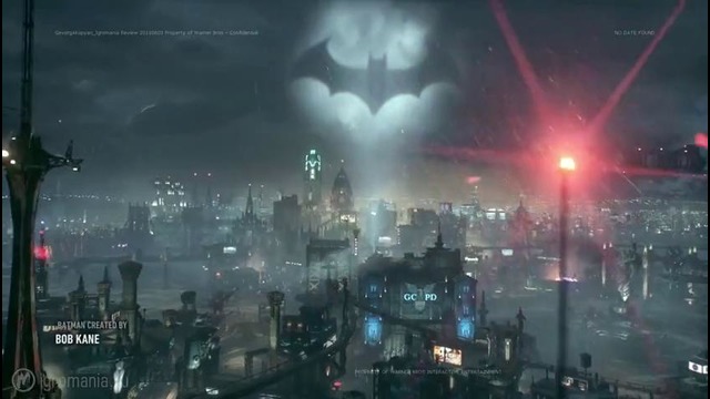 Batman Arkham Knight – Начало Игры