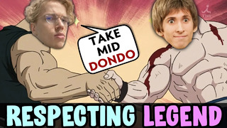 Topson RESPECT to Dendi — giving mid on Twitch STREAM