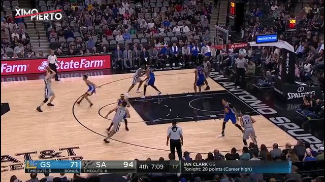 NBA 2017: Golden State Warriors vs San Antonio Spurs | March 11, 2017