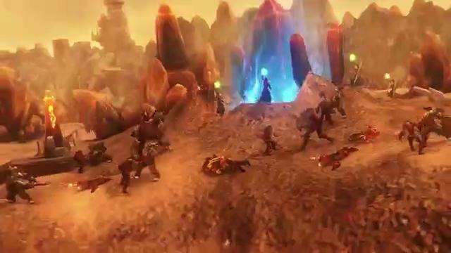 World of Warcraft Extinction (Sargeras Sword Impact, End of Legion) MegaCinematic