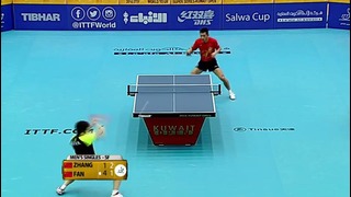 2016 Kuwait Open Highlights- Zhang Jike vs Fan Zhendong (1-2)