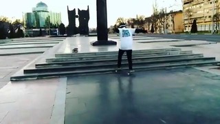 Skateboarding in Tashkent