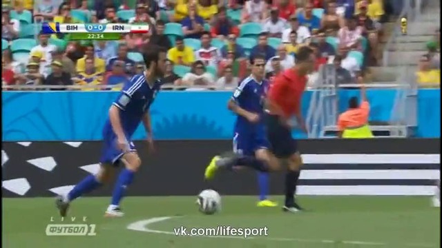 Босния и Герцеговина 3:1 Иран | Обзор матча 25.06.2014