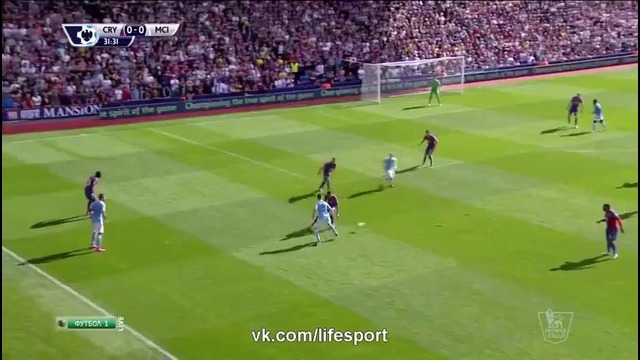 Кристал Пэлас 0:1 Манчестер Сити | Чемпионат Англии 2015/16 | Премьер Лига |05-й тур
