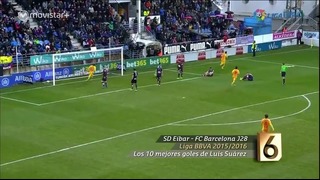 Luis Suárez. Top 10 Goals. La Liga 2015/2016