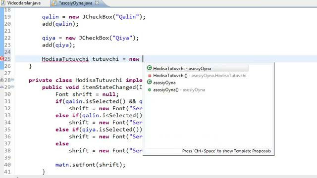 Javadan boshlang’ich darslar-65-JCheckBox