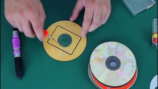 Как сделать тайник из компакт дисков своими руками в домашних условиях