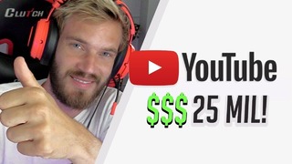 YouTube News Are Giving Me $25 Million! — PewDiePie