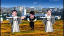 Танцующие головы. Лезгинка. Ролик с участием Сардора Рахимхона
