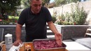 Очень сочный и вкусный шашлык из говяжьего филе с овощным салатом. Рецепт от Жоржа