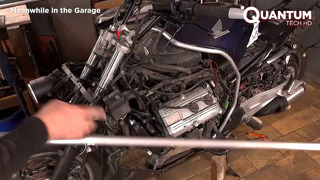 Man Builds Amazing Futuristic Motorbike Using an Old Honda | Start to Finish @meanwhileinthegarage