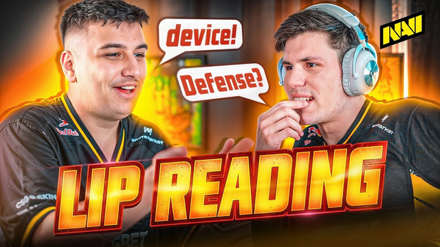 WHAT DID HE SAY?! NAVI CS2 LIP READING CHALLENGE