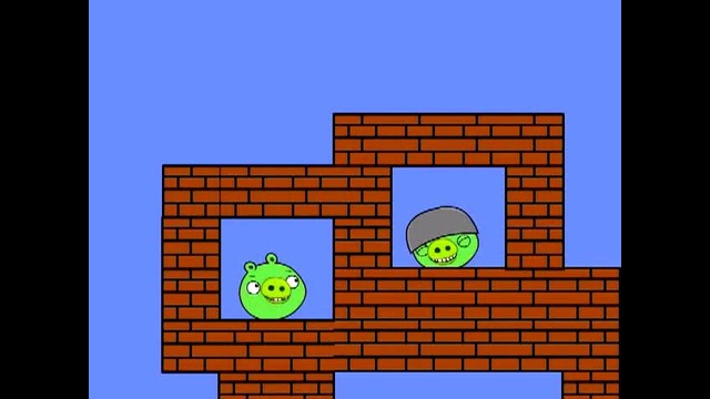 Angry Birds и Марио