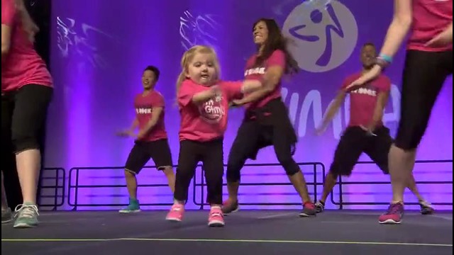Audrey at the International Zumba Convention in Orlando