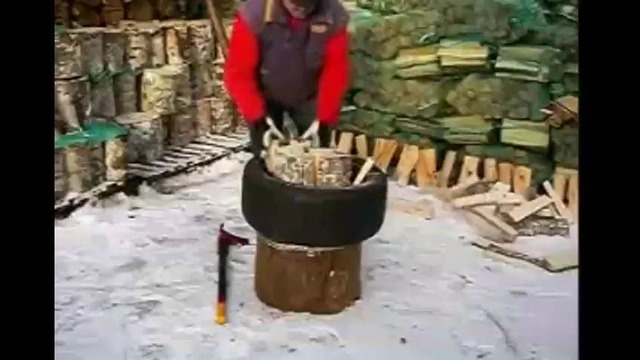 Как быстро колоть дрова