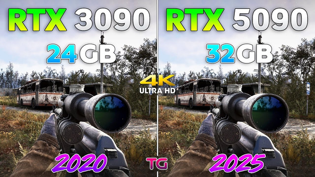 RTX 3090 vs RTX 5090 – A Really Huge Difference