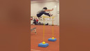 Just call him the human gazelle #hurdle
