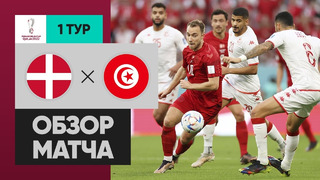 Дания – Тунис | Чемпионат Мира-2022 | Группа D | 1-й тур | Обзор матча