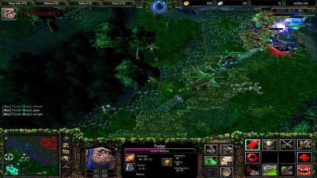 Dota pudge comeback is real! (hard game) (22.01.2019)