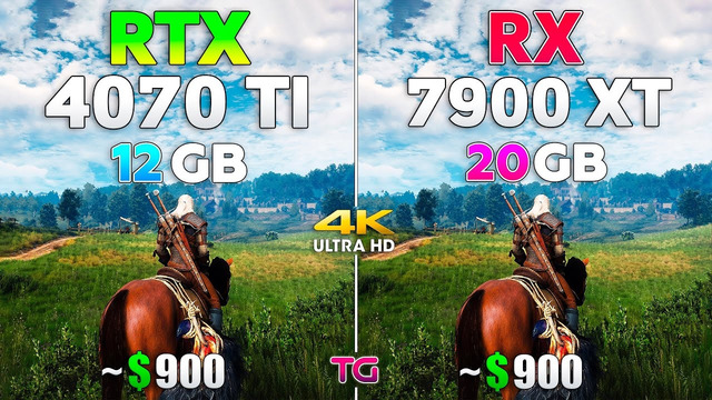 RTX 4070 Ti vs RX 7900 XT – Test in 8 Games l 4K Ray Tracing