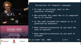 Clojure West 2015 – Jeanine Adkisson – Design and Prototype a Language In Clojure