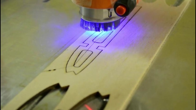 Stepcraft Laser Attachment SNEAK PREVIEW – Cutting Model Airplane Wing Ribs