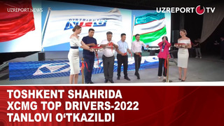 Toshkent shahrida XCMG Top Drivers-2022 tanlovi o‘tkazildi