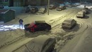 Необычный способ выбраться из сугроба