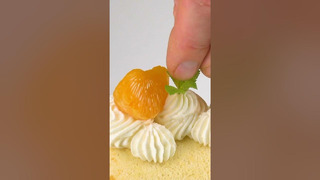 Чудесный десерт из мандаринов #рецепт #easyrecipe #easydessert