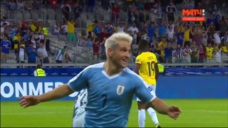 (HD) Уругвай – Эквадор | Русский обзор матча | Кубок Америки | Групповой этап