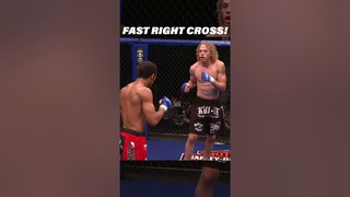 This Right Cross Knockout is FAST