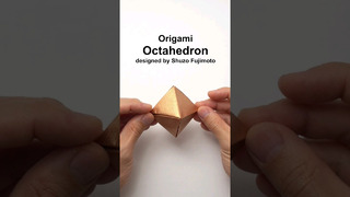 Origami Octahedron #shorts