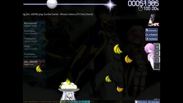 Osu! [Catch the Beat][Hard] SunSet Swish – Mosaic Kakera(TV Size)