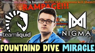 Fountain dive rampage by miracle — nigma vs liquid