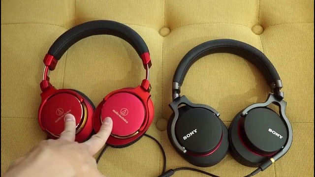 Audio Technica ATH-MSR7 First Impressions Review vs. Sony MDR-1A