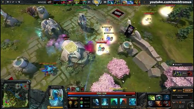 Pinoy casters action Mineski vs Scythe Dota 2 Ti4