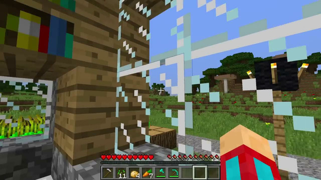 ЭТО САМЫЙ УЗКИЙ ДОМ В ДЕРЕВНЕ НОМЕР 13 В МАЙНКРАФТ | Компот Minecraft