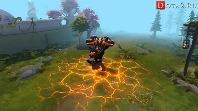 Набор от Evil Geniuses – Earthshaker [Bindings of Deep Magma Set