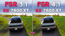 FSR 3.1 vs FSR 4.1 on RDNA3 (RX 7800 XT) – Comparison in 9 Games