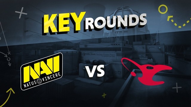 Key rounds NAVI vs mousesports on Nuke @ StarSeries i-League S5