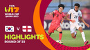 Южная Корея – Англия | Чемпионат Мира U17 2025 Qatar | 1/16 Финала | Обзор матча