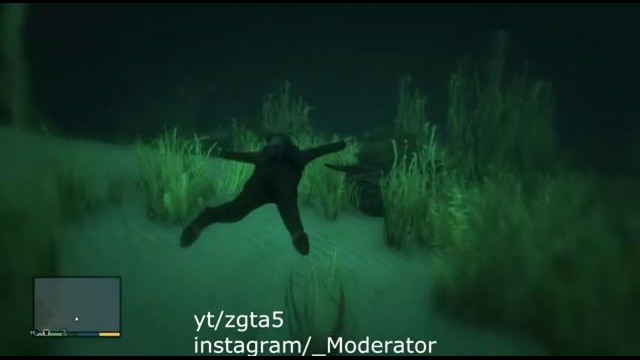 GTA 5 Геймплей – Подводное плавание – (17) (480p)
