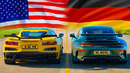 КТО ПОБЕДИТ В ЗАЕЗДЕ: Corvette против Porsche, США против Германии