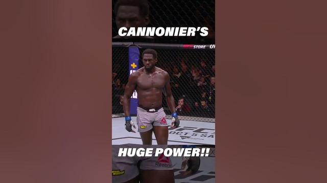 Jared Cannonier’s Power is CRAZYYY