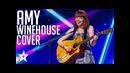 Девушка исполнила песню Valerie (Amy Winehouse) на шоу талантов в Словении