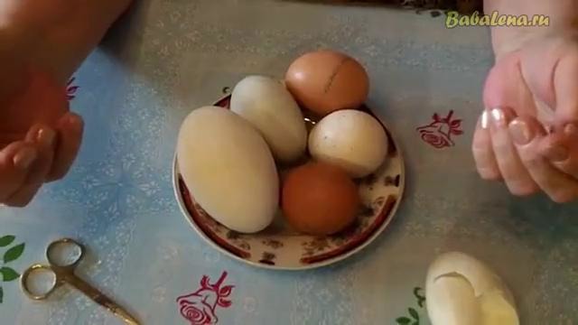 Подготовка яйца к декору