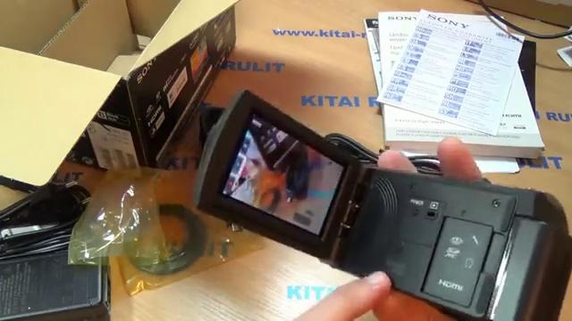 Моя новая видео камера Sony HDR-CX400