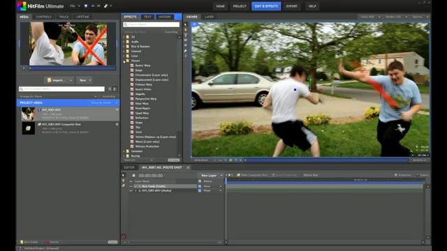 Force Push Effect Tutorial in HitFilm Ultimate – YouTube